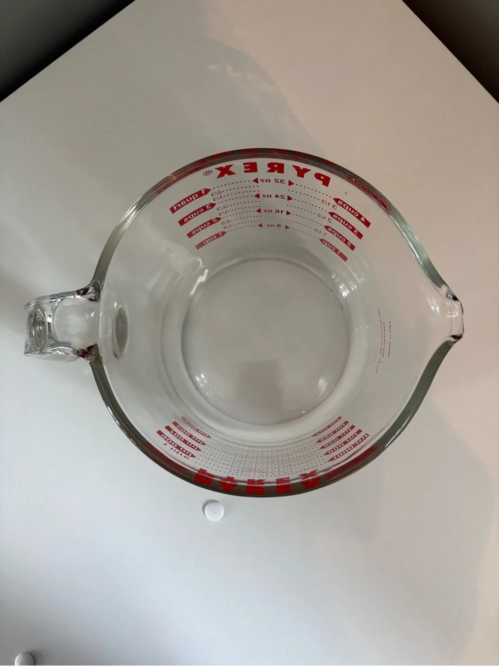 Pyrex item has